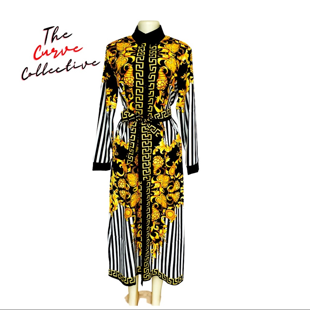 Chic Versace inspired dress